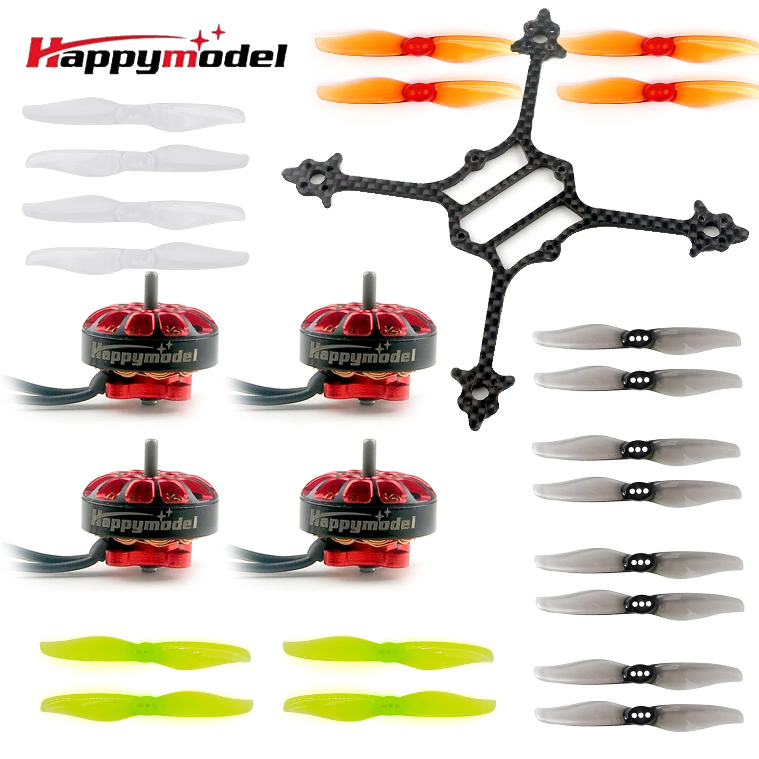 Drone Kit Build Yourself - HappyModel Crux3 3in Toothpick Frame Kit