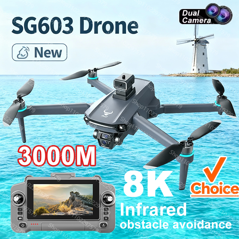 Drone Kit Long Range - New Brushless Power SG603PRO Drone Professional