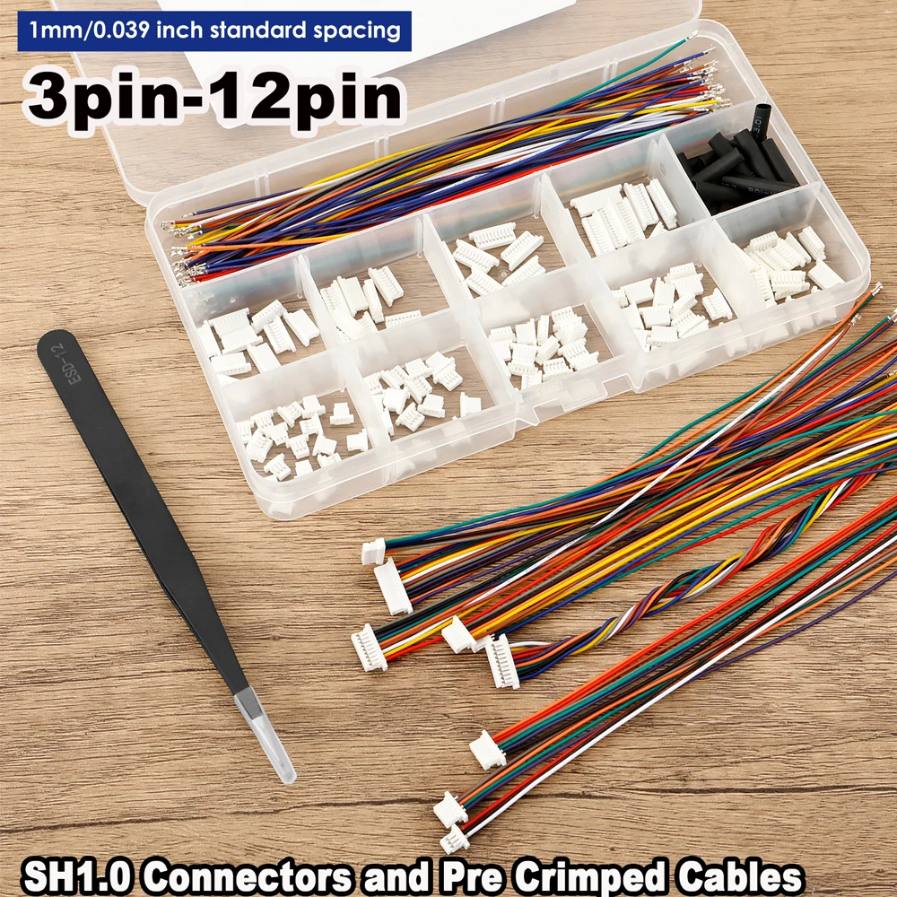 SH1.0mm Connector Kit with 150 - Drone Kit Plug And Play avis et prix