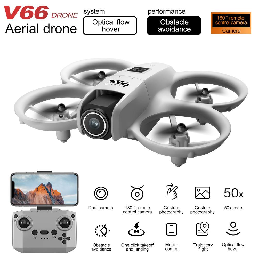 New V66 Mini Drone HD Camera 4 - Drone Kit Professional avis et prix