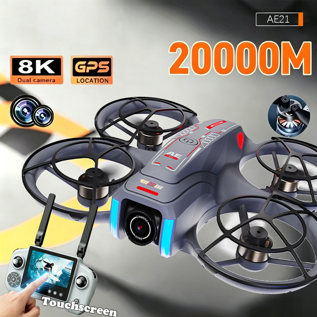 Upgrade AE21 Aerial Drone 8K H - Drone Kit Professional avis et prix