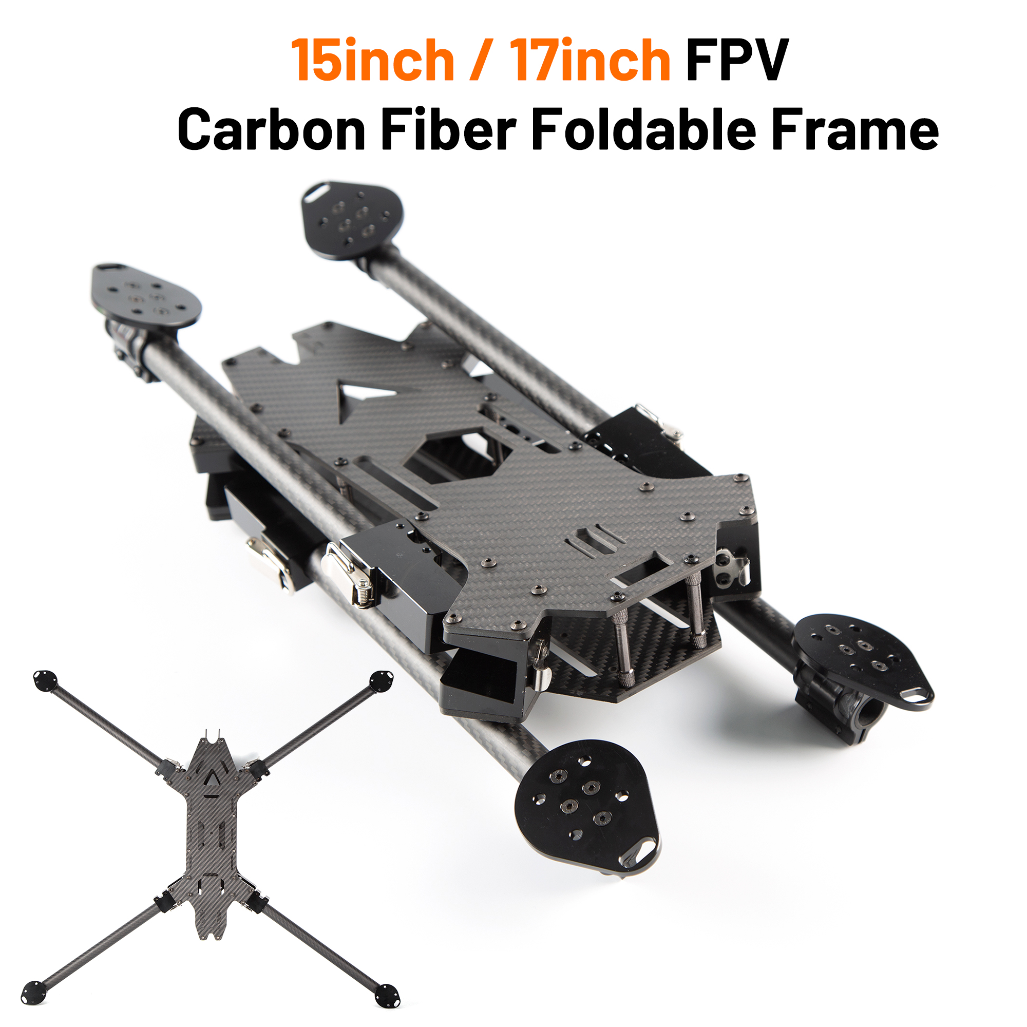 15inch /17inch FPV Carbon Fibe - Drone Kit Long Range avis et prix