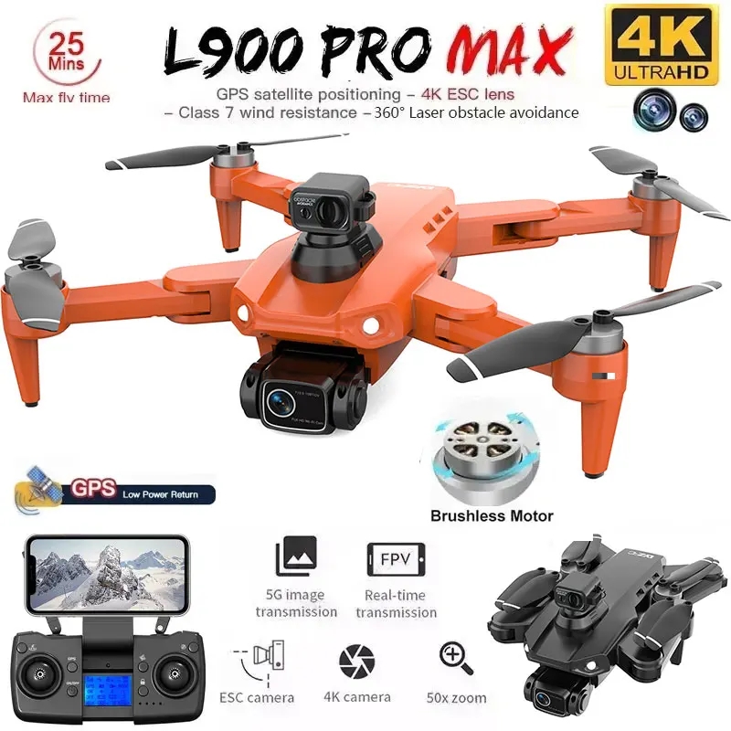 L900 Pro MAX GPS Drone 4K Prof - Drone Kit Professional avis et prix