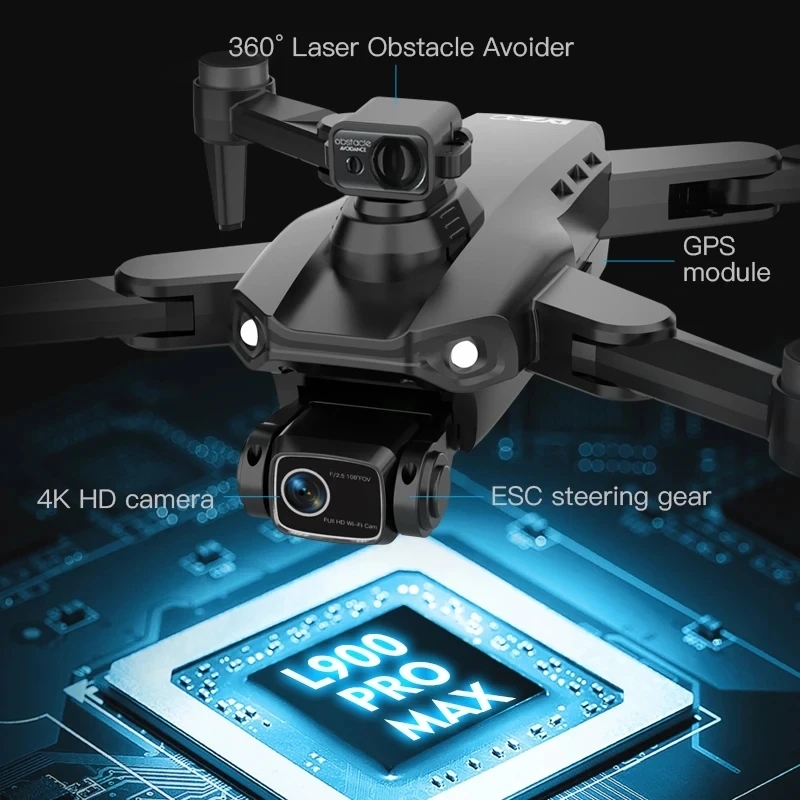 L900 Pro MAX GPS Drone 4K Prof - Drone Kit Professional avis et prix