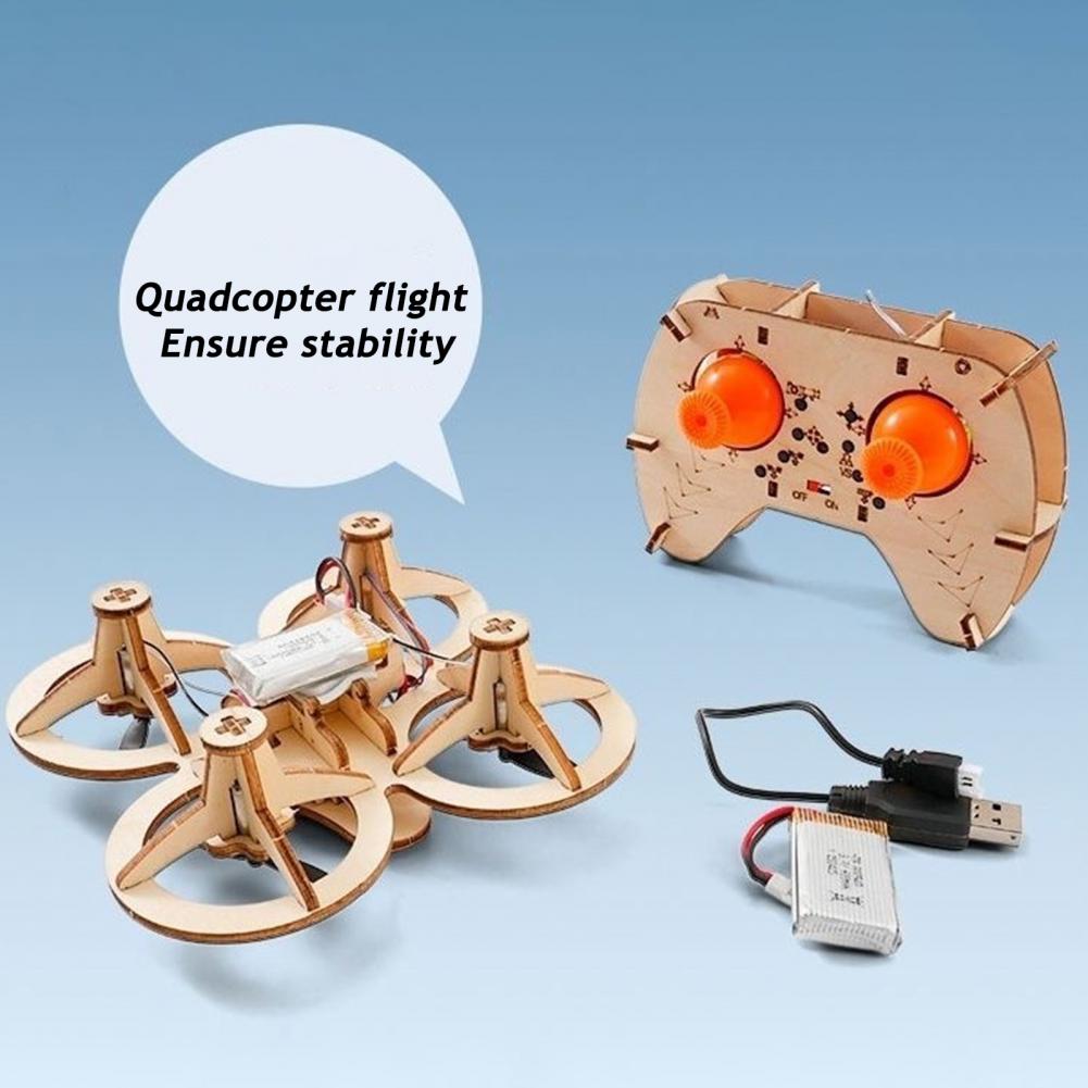 Rc Drone Toy Wooden Drone Puzz - Drone Kit Octocopter avis et prix