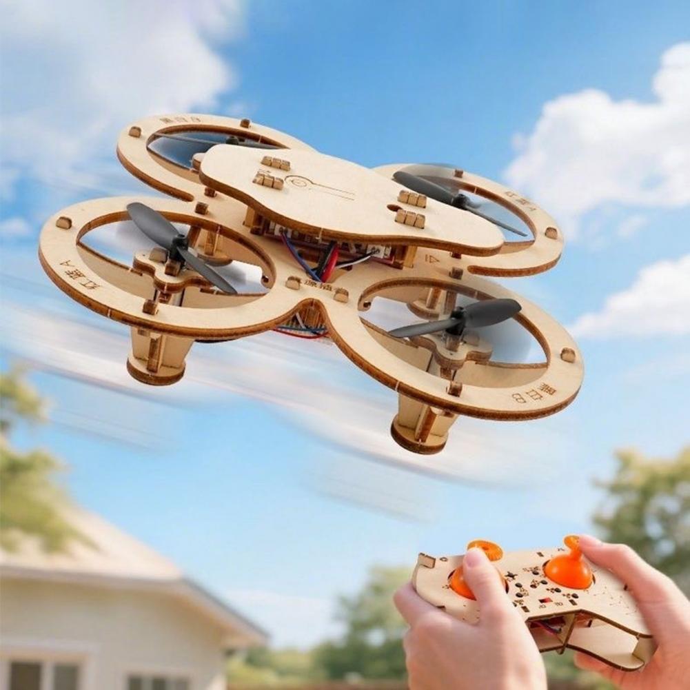Rc Drone Toy Wooden Drone Puzz - Drone Kit Octocopter avis et prix