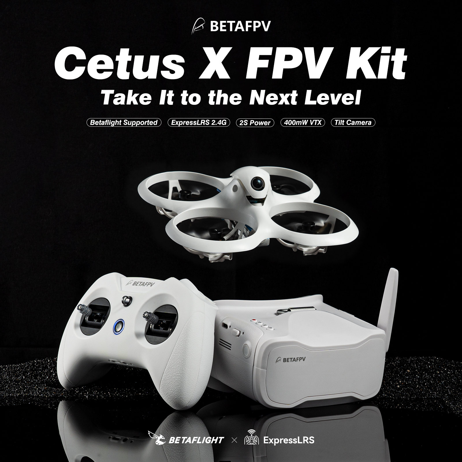 BETAFPV Cetus X FPV Kit Racing - Drone Kit Octocopter avis et prix