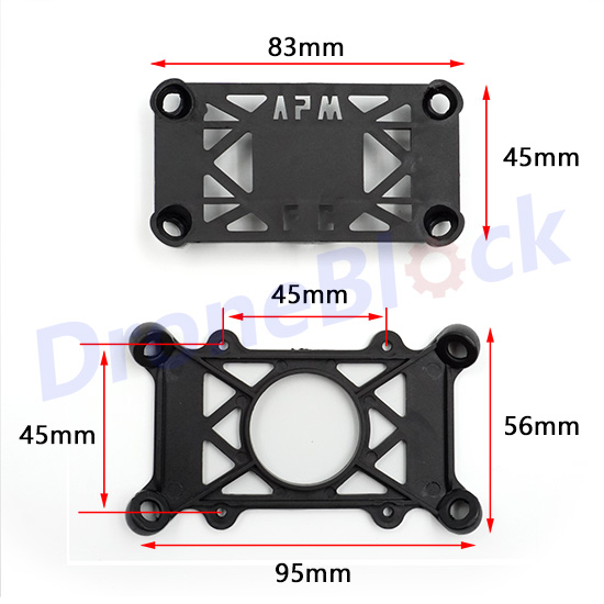 2PCS RC Anti-vibration Plate V - Drone Kit Hexacopter avis et prix