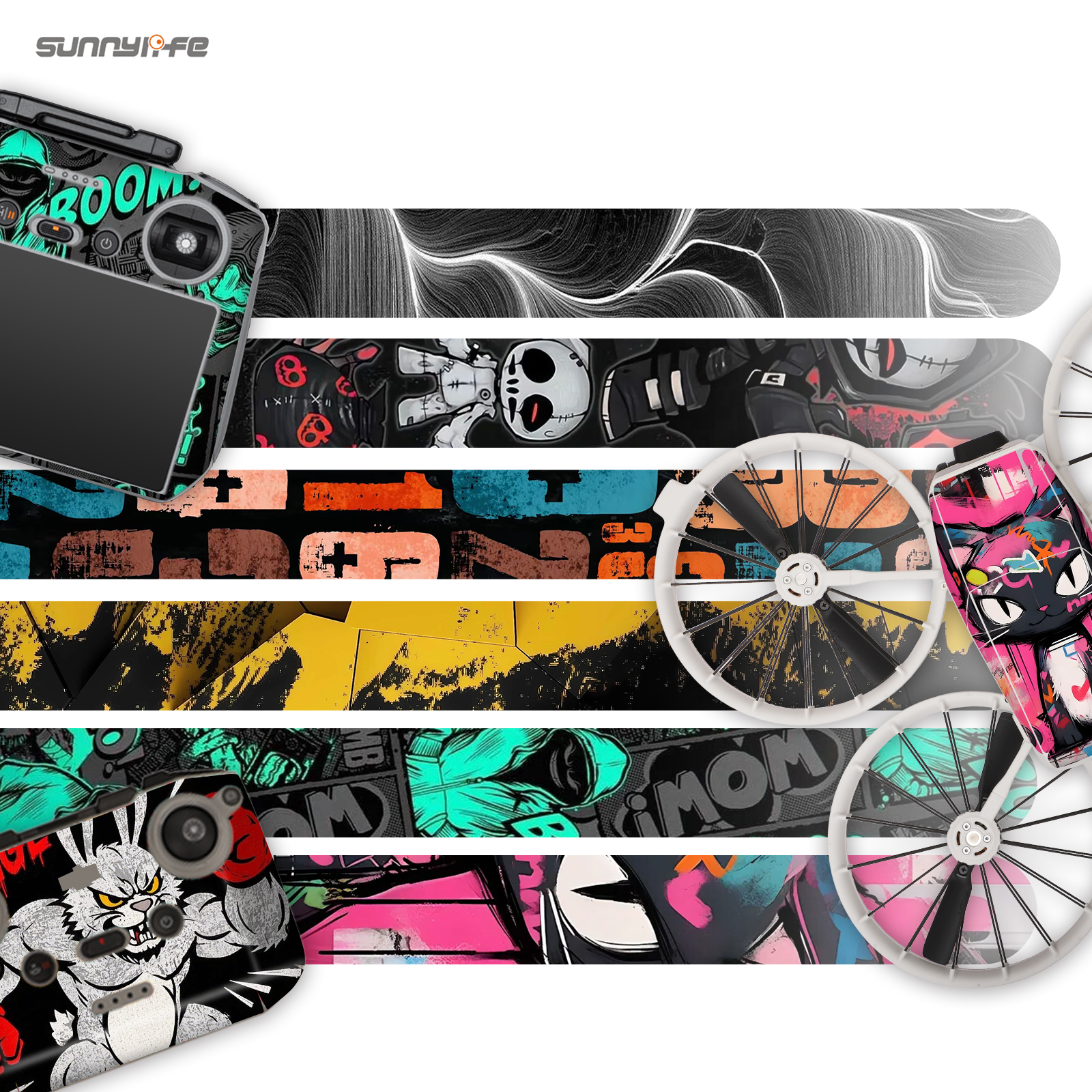 Sunnylife Sticker Kit for DJI  - Drone Kit Waterproof avis et prix