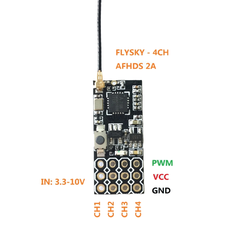 Flysky FS2A Mini Receiver 4CH  - Drone Kit Long Range avis et prix