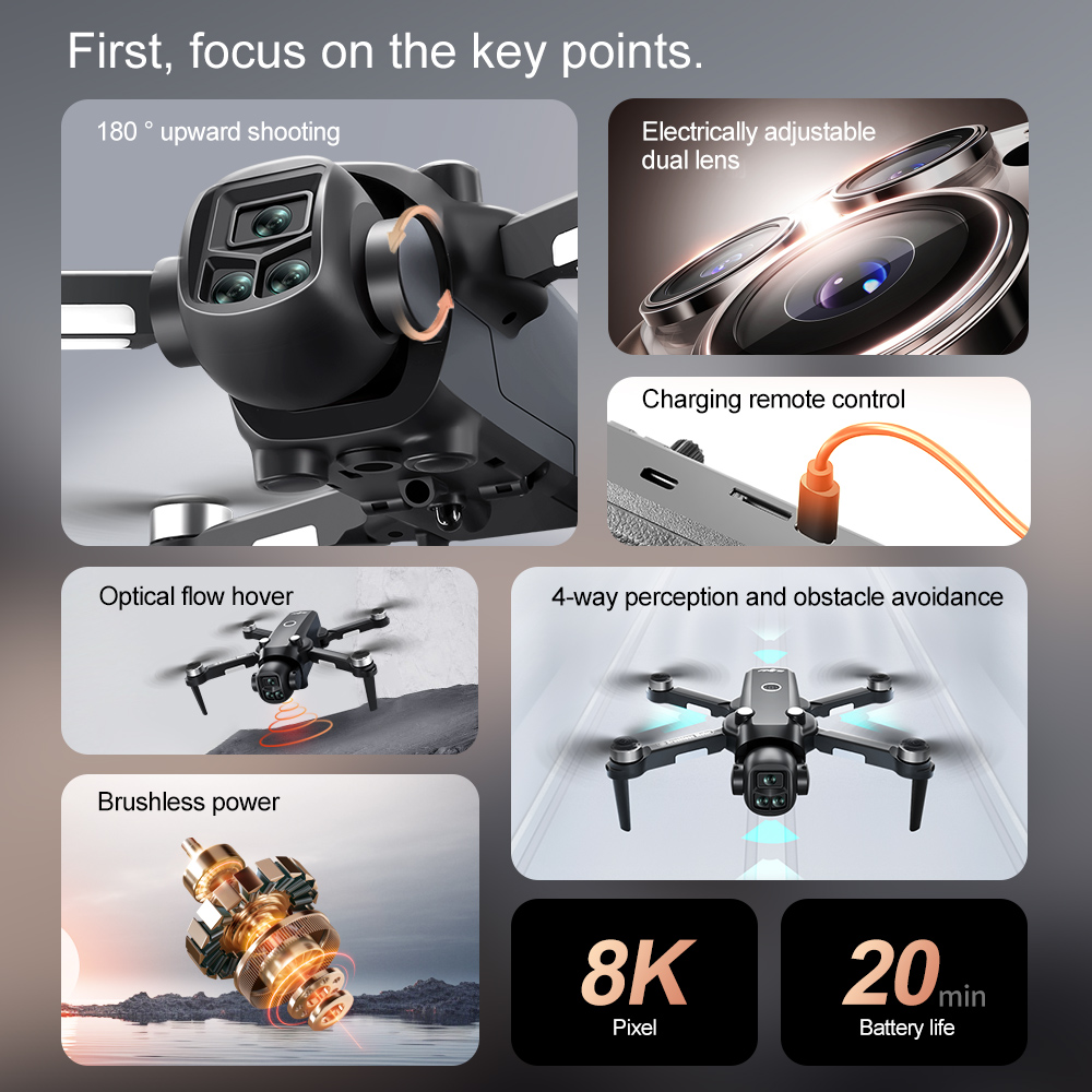 Lenovo V156 MAX 4K 8K Drone 5G - Drone Kit Long Range avis et prix
