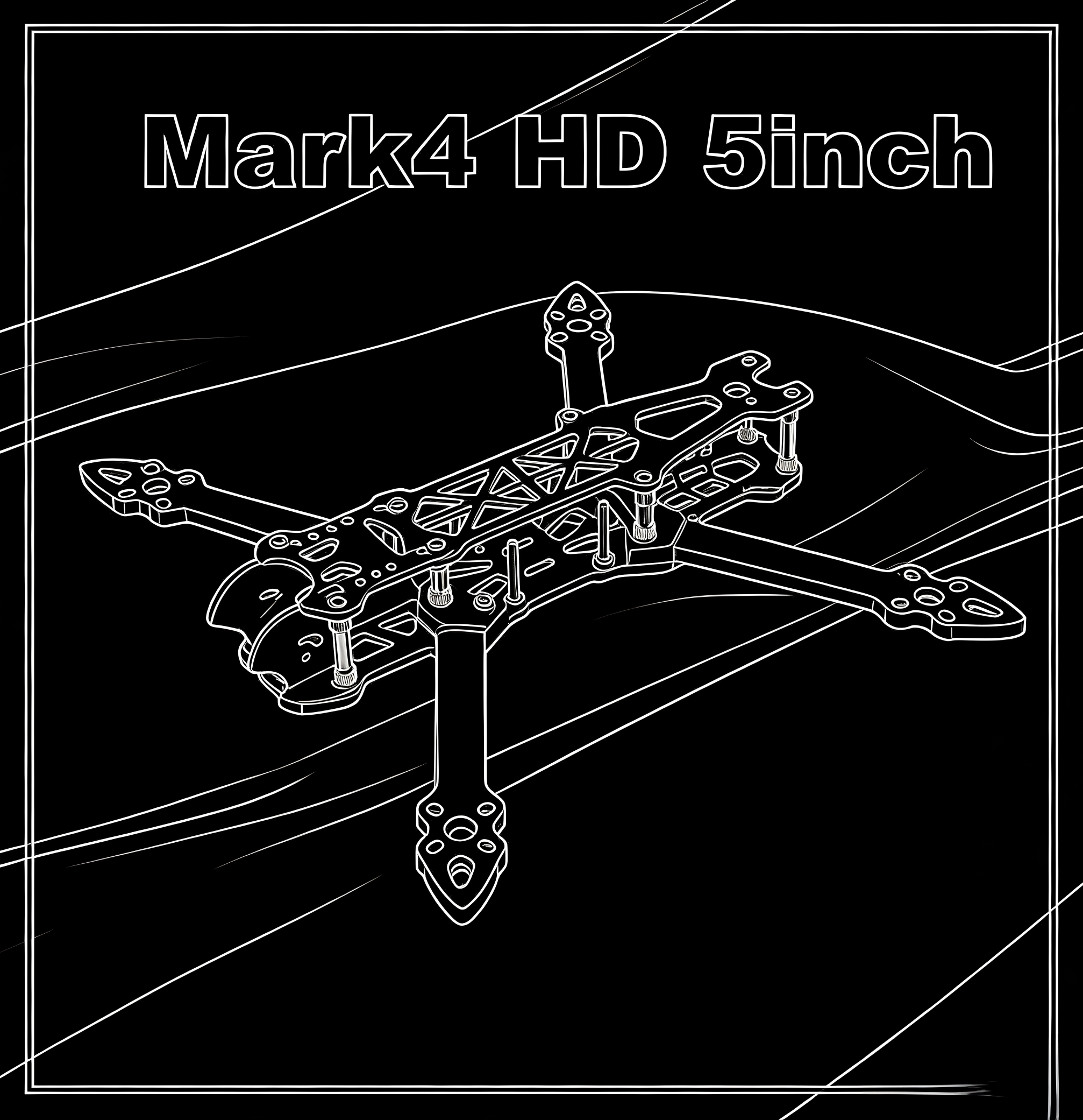 MARK4 V2 Mark 4 V2 5inch 240mm - Drone Kit Octocopter avis et prix