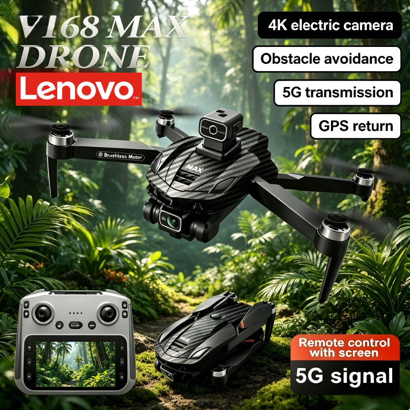 Lenovo V168 MAX 8K HD Drone 5G - Drone Kit Long Range avis et prix
