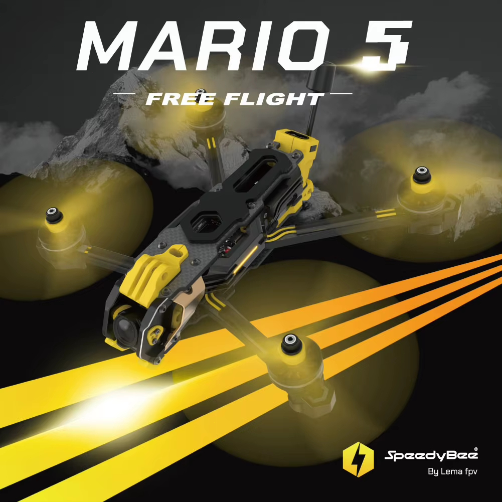 SpeedyBee Mario 5 Frame 5 Inch - Drone Kit Build Yourself avis et prix